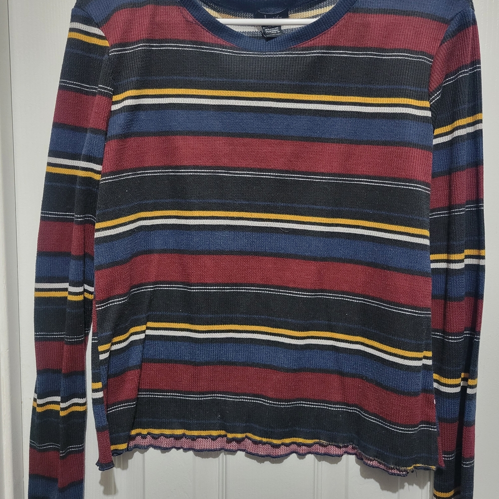 Justify Multicolor Striped Top